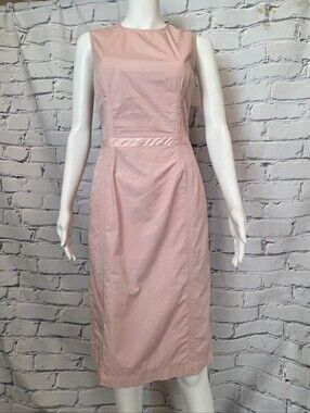 Prada Pink Sleeveless Sheath Dress